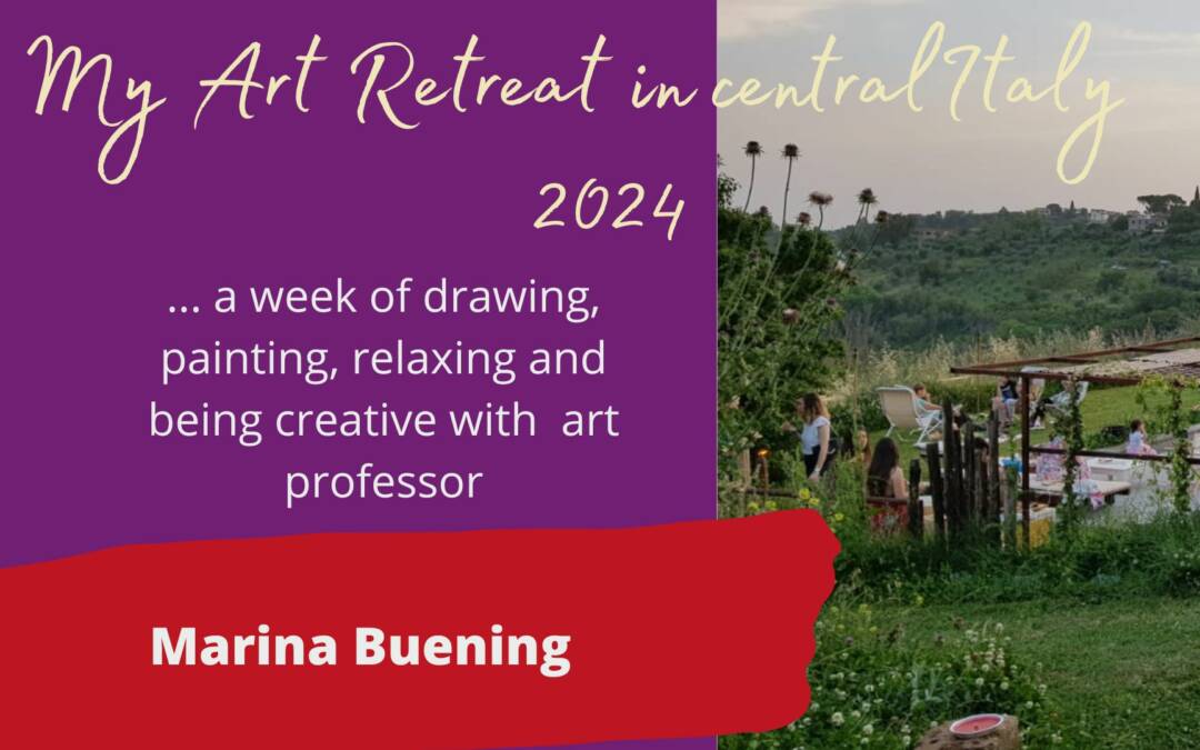 My Art Retreat In Central Italy in a convent
